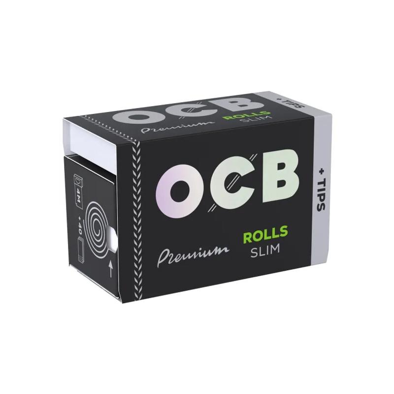 OCB Premium Rolls Zigarettenpapier und Filter Tips 24er Pack