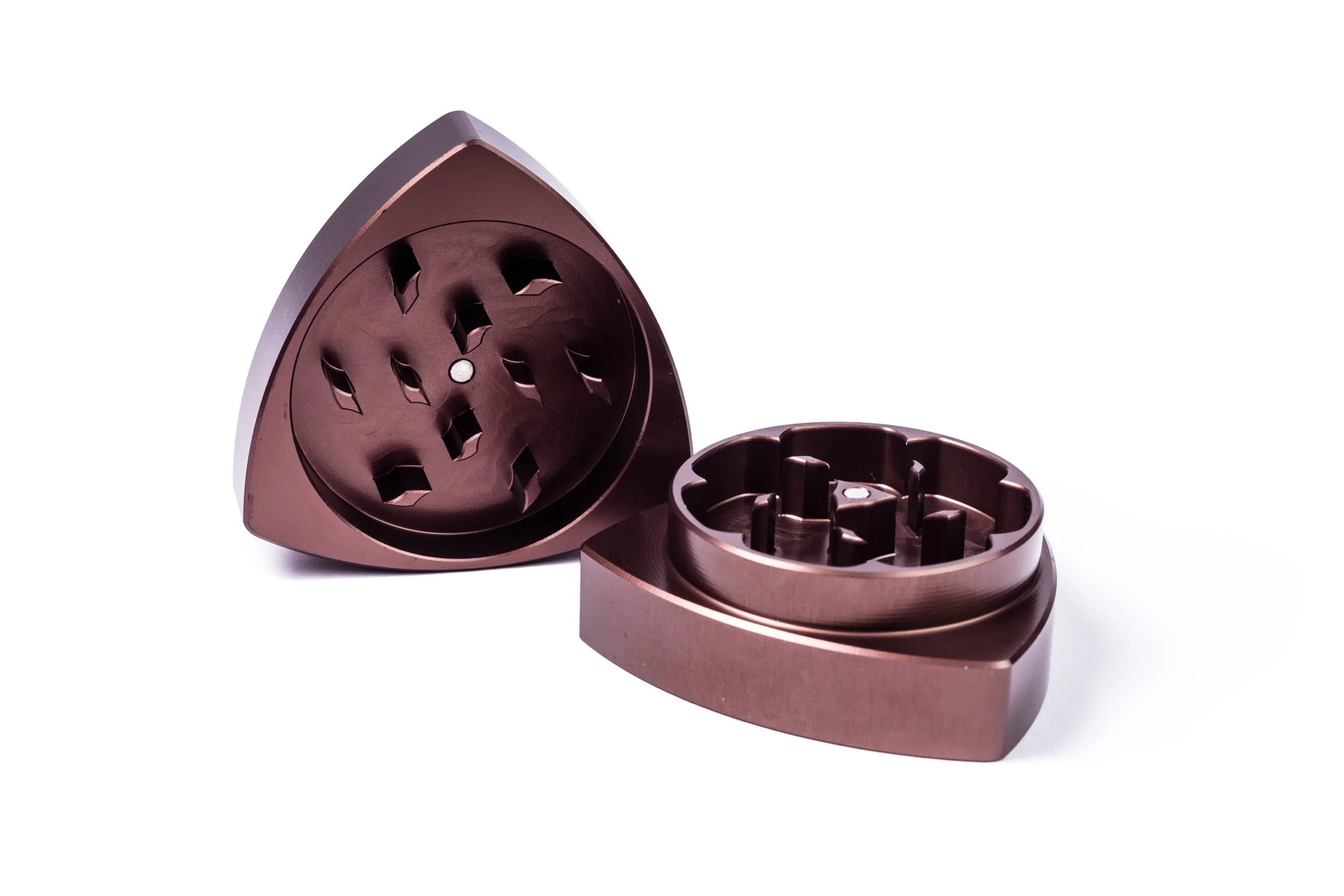 Gleichdick Alu-Mühle, 2-Teilig, Bronze