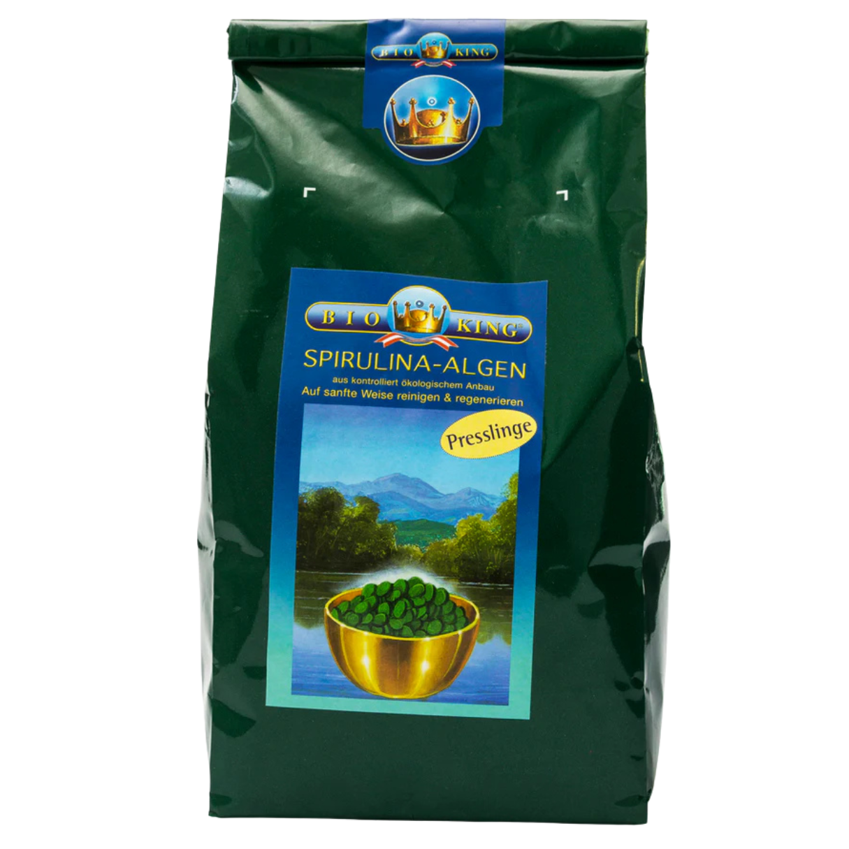 BioKing Bio Spirulina-Algen Presslinge Vegan 125g - 1000g