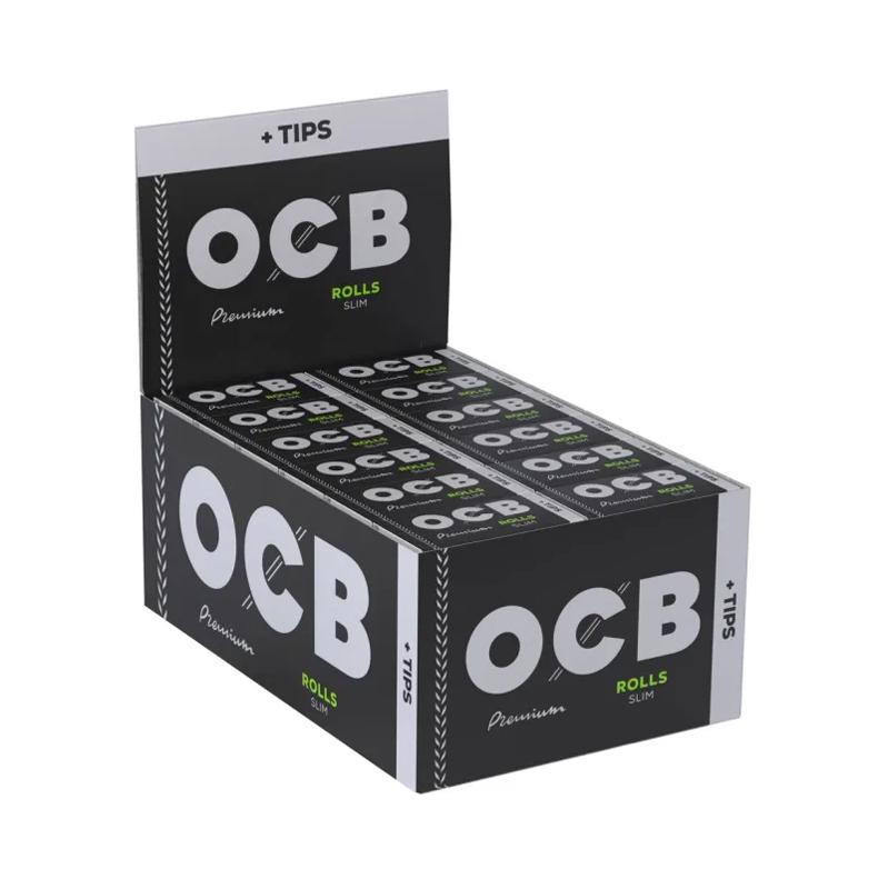 OCB Premium Rolls Zigarettenpapier und Filter Tips 24er Pack