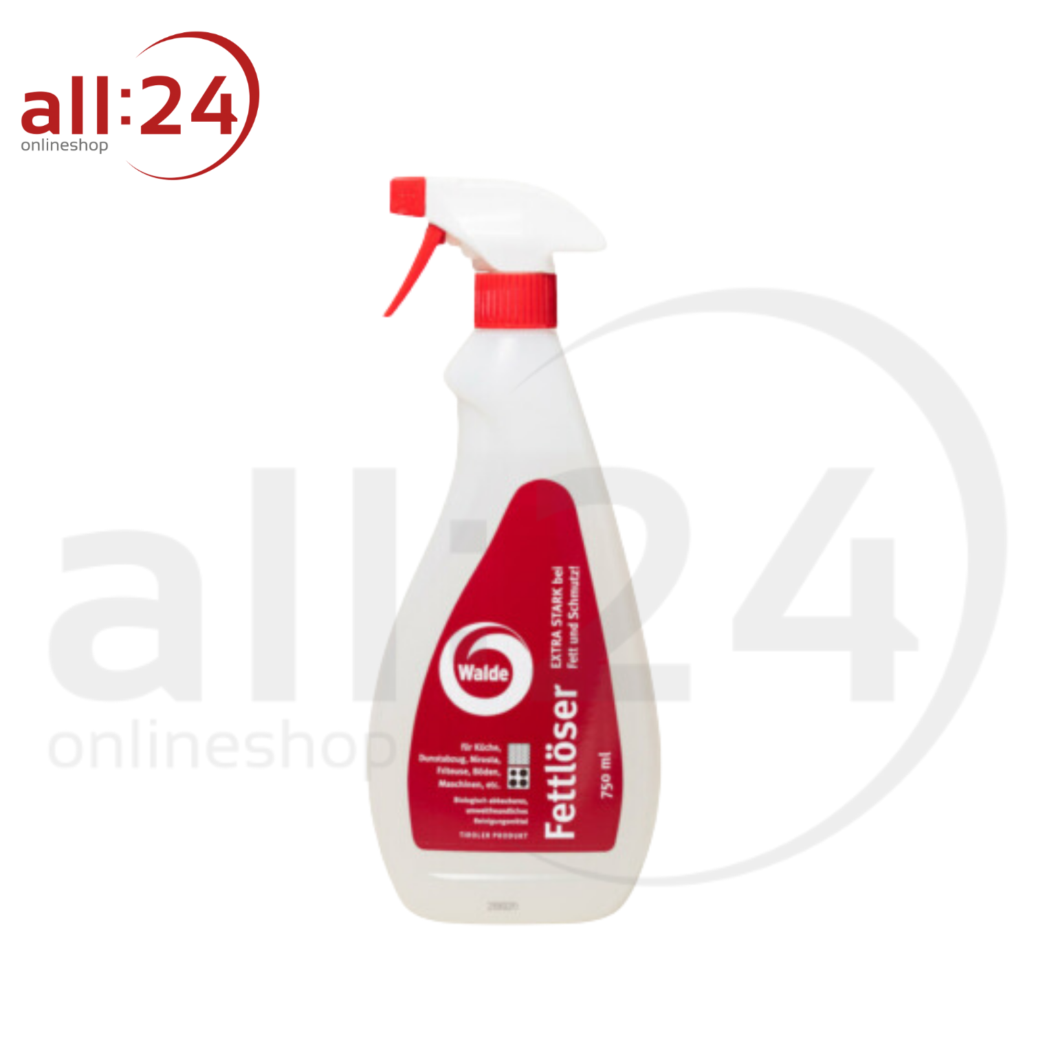Walde Fettlöser in praktischer Sprühflasche, 750ml
