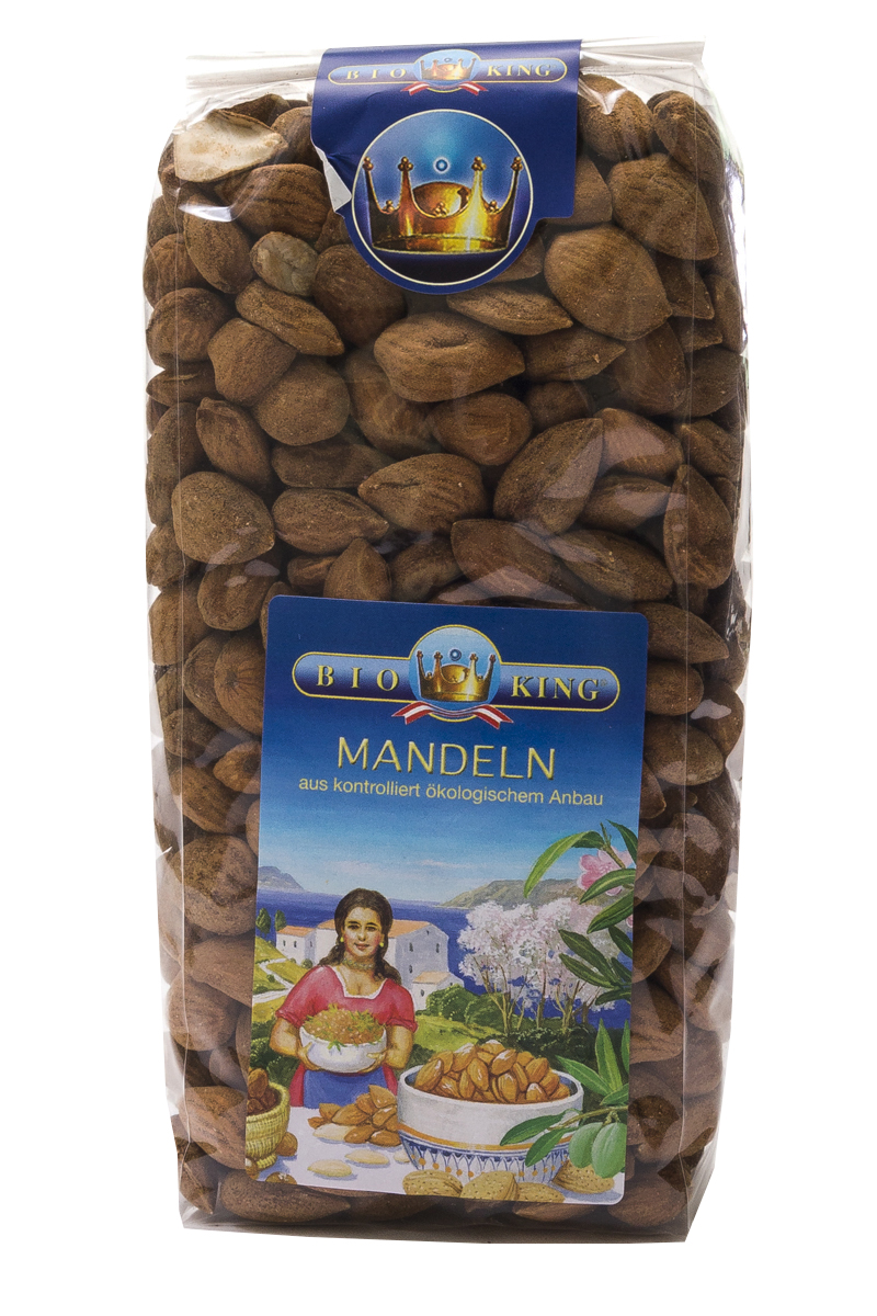 BioKing Bio Mandeln, 200g-500g