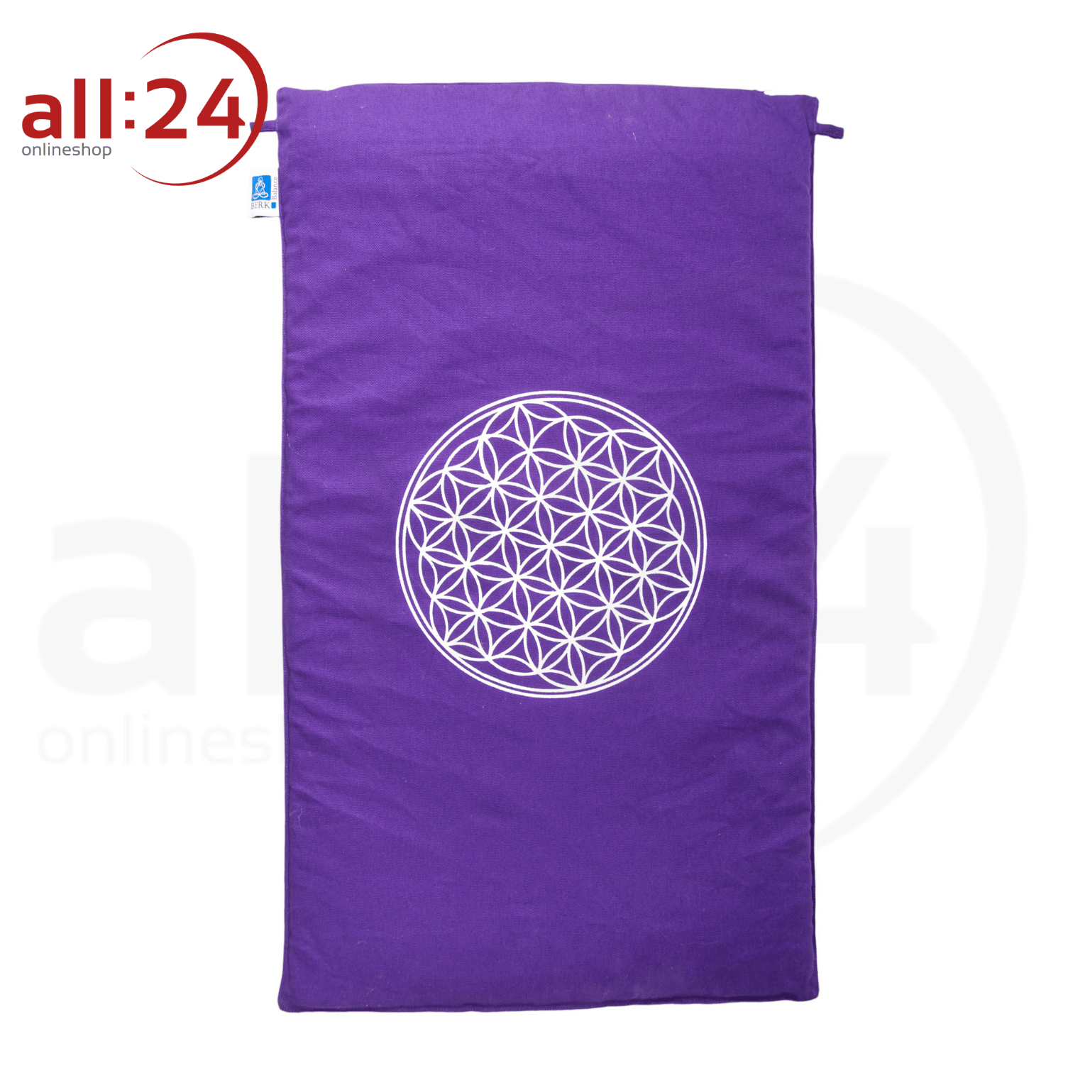 Berk Akupressurmatte Akupunktur 78x45cm Violett Qualitätsprodukt
