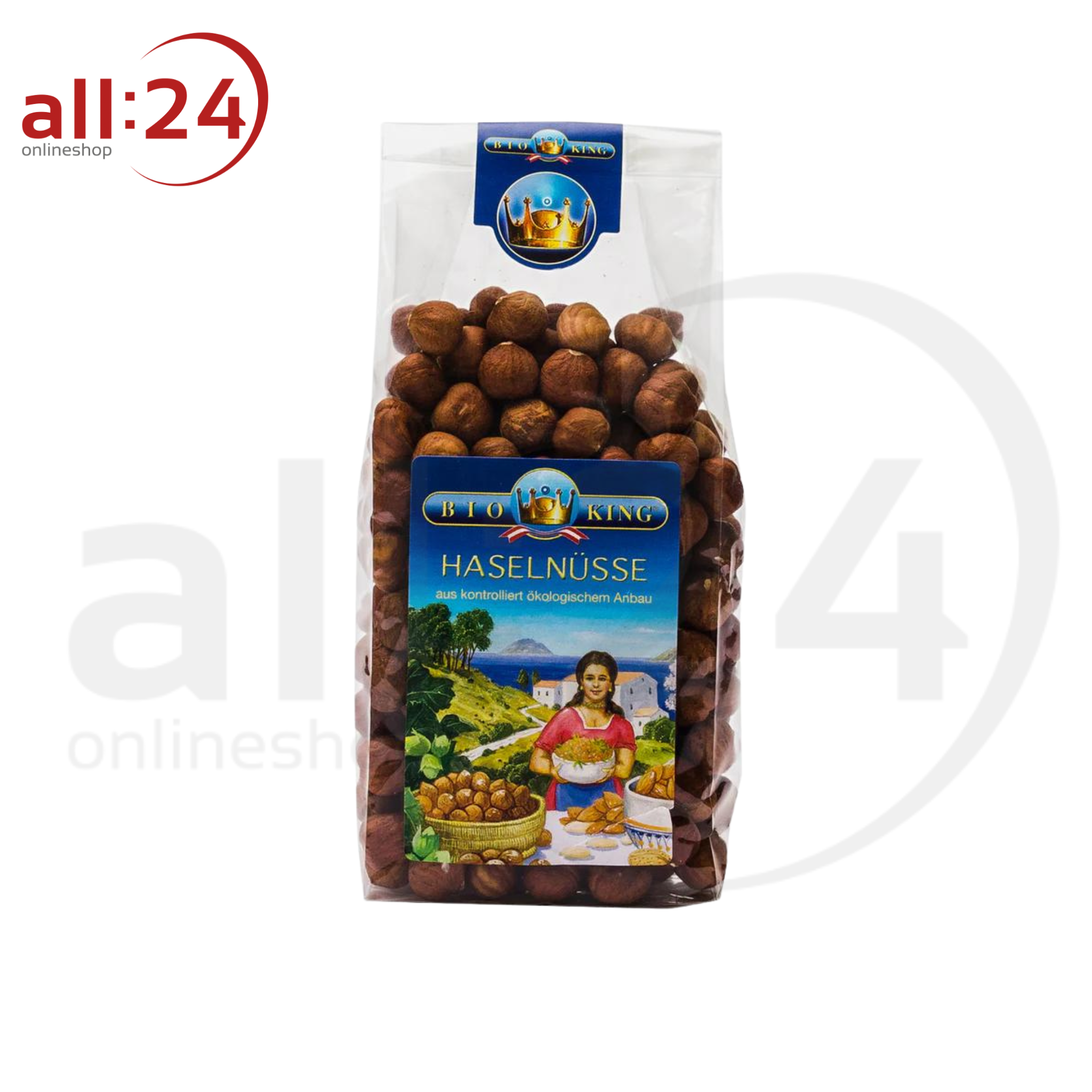 BioKing Bio Haselnüsse, 200g-500g