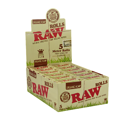 RAW Organic Hemp Rolls 24 Stück