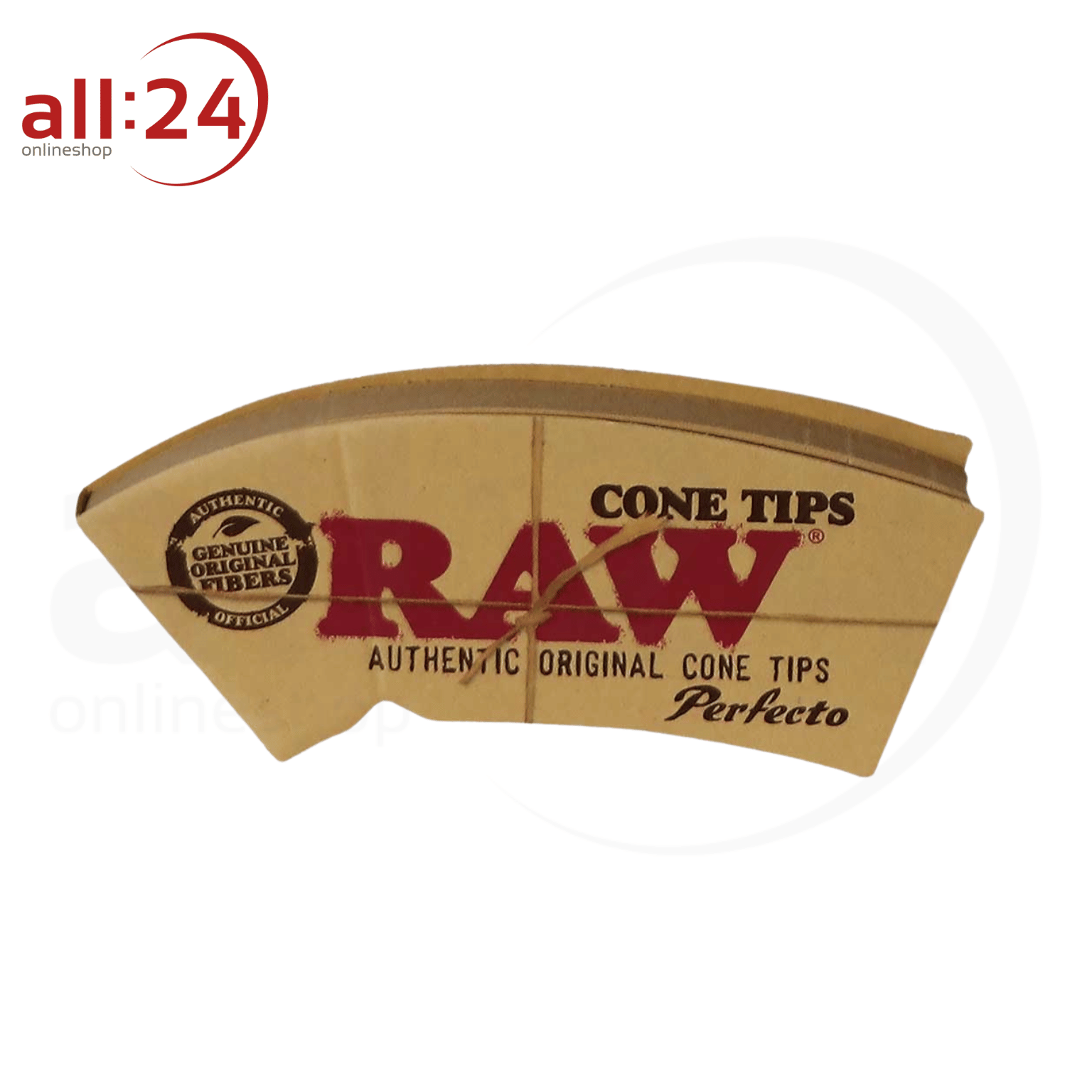 BOX RAW Filtertips Konisch Perfecto, 24 Stück