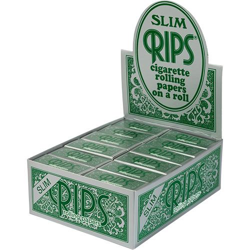 RIPS Rolls Zigarettenpapier Grün Slim 24 Stück