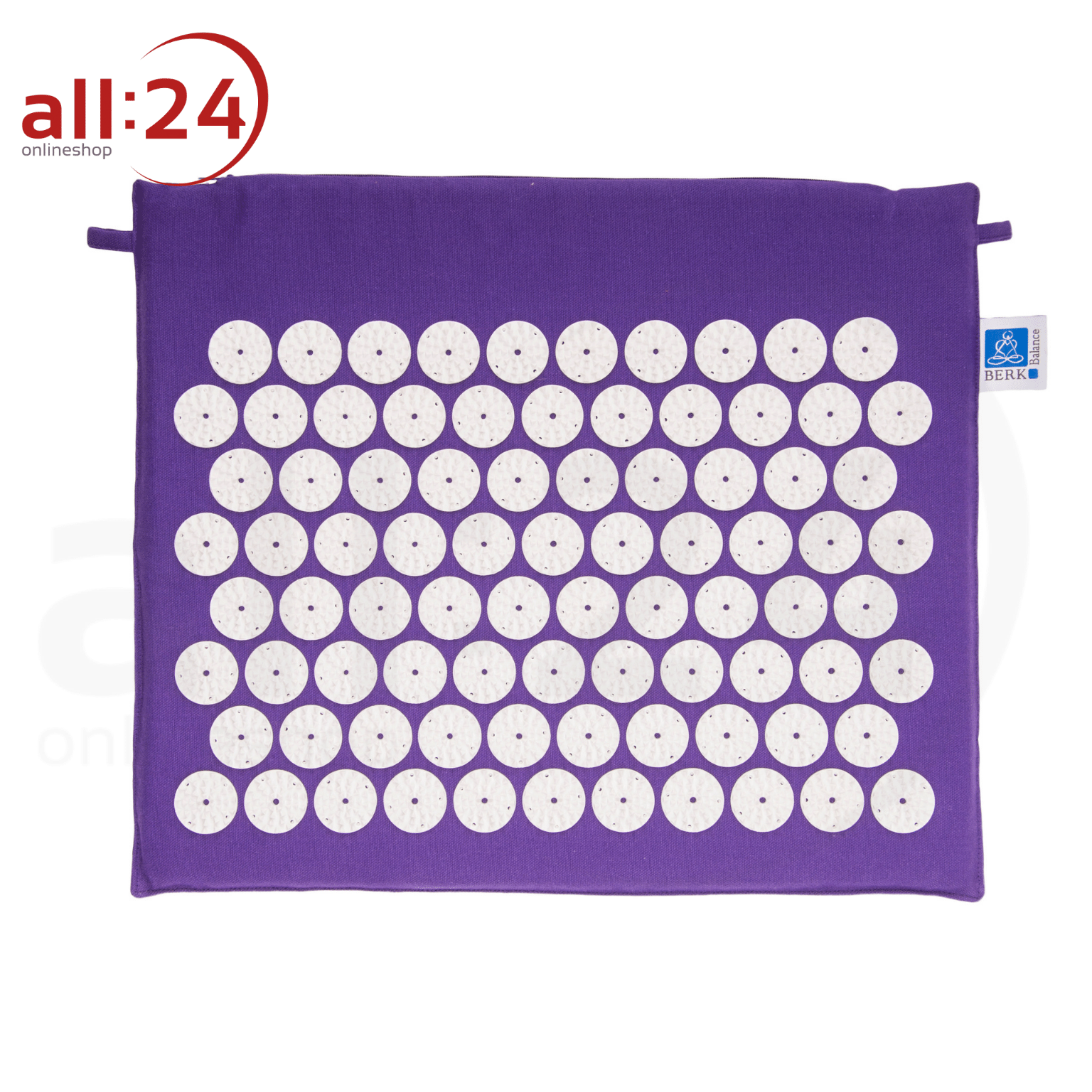 Berk Akupressurfußmatte Akupunktur 38x45cm Violett