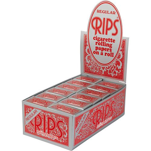 BOX RIPS Rolls Zigarettenpapier Rot 24 Stück