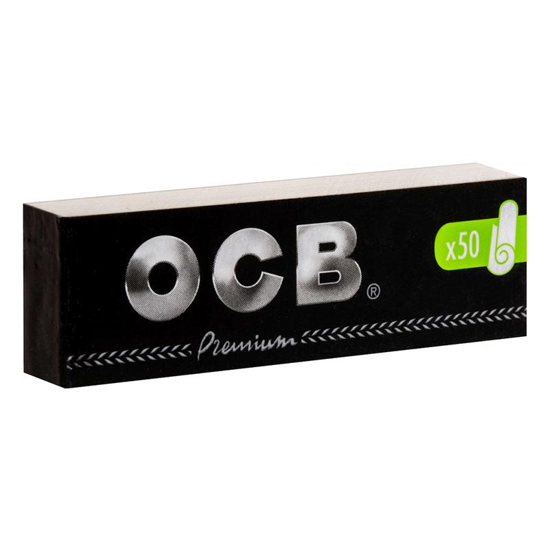 OCB Filter Tips Box 25 Heftchen 50 Blatt