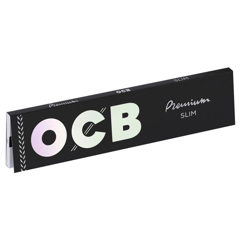OCB Premium King Size Slim Black Zigarettenpapier 50 Stück