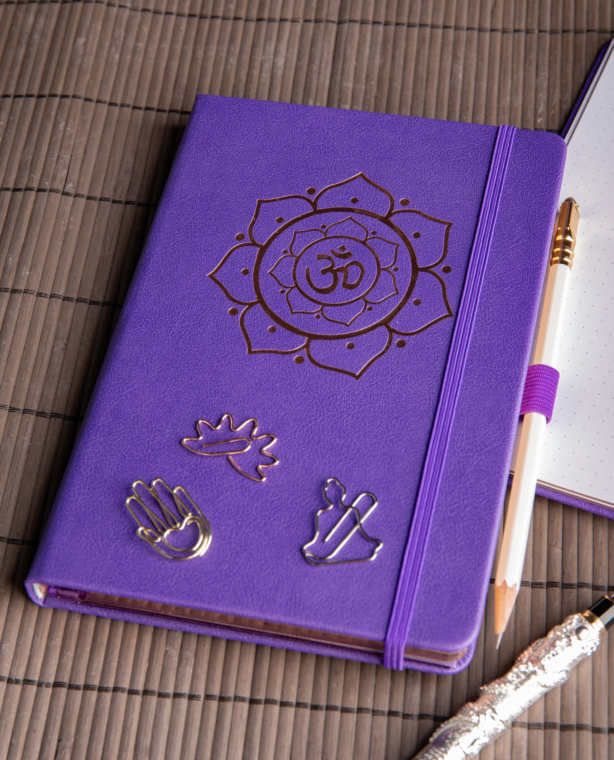 Yoga Tagebuch Journal Lila, A5