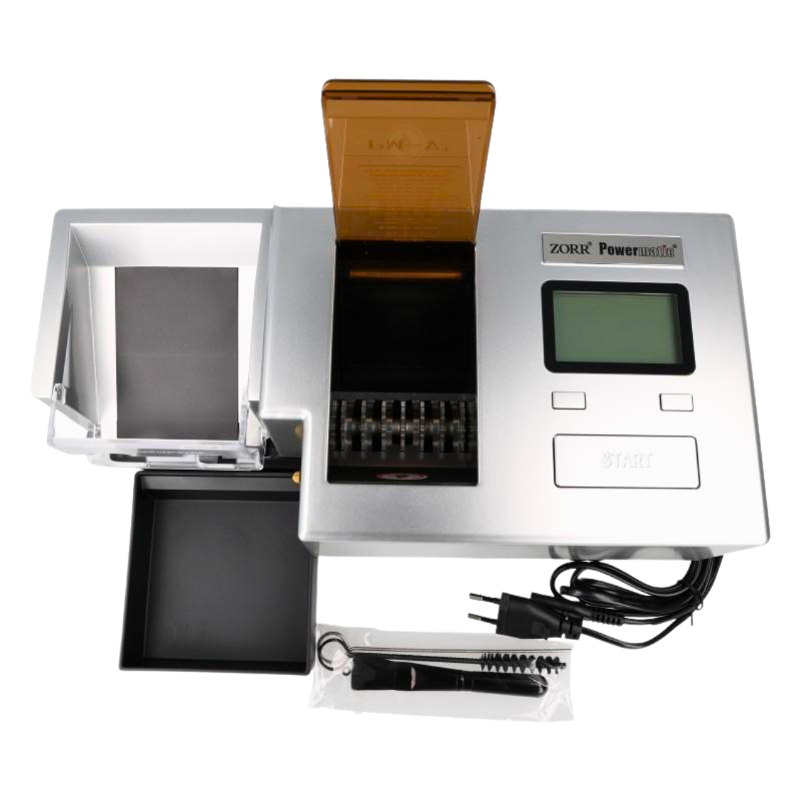ZORR Powermatic 5+ Deluxe Silber mit Schredder