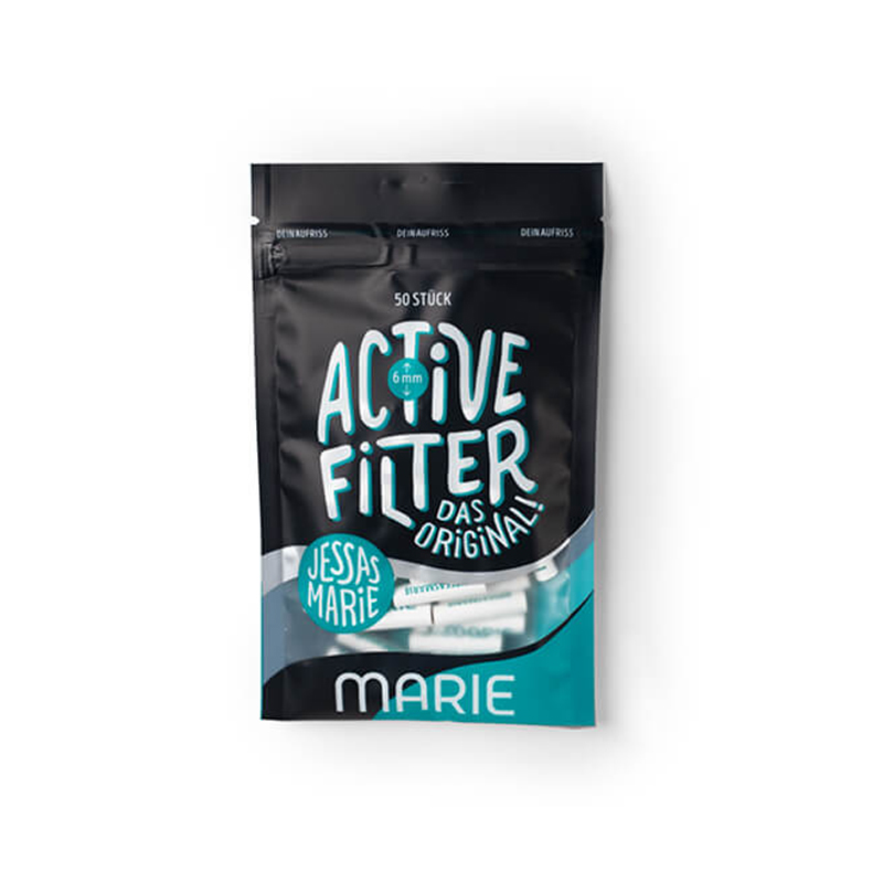 MARIE Active Filter 6mm 50 Stück 10 Beutel