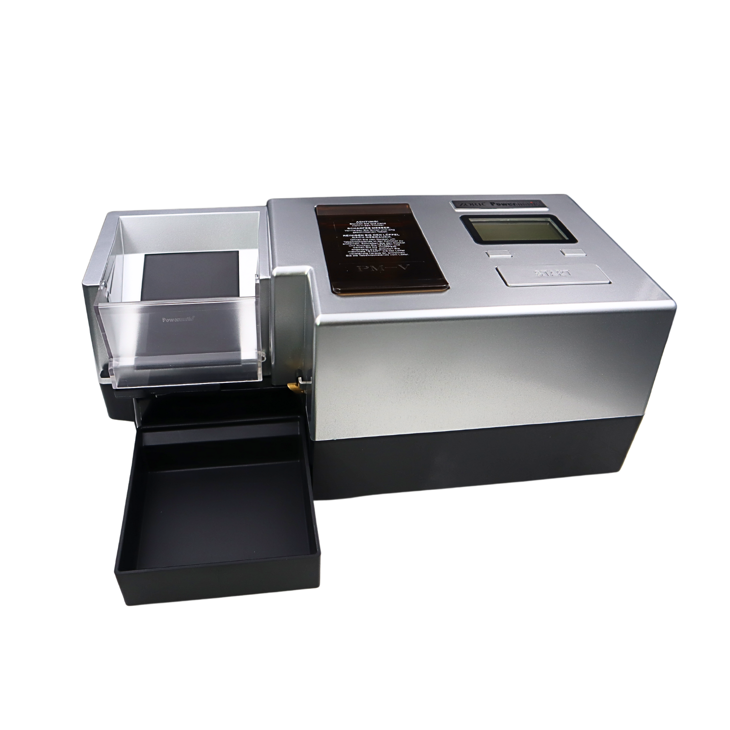 Powermatic 5 + Plus Stopfmaschine Silber