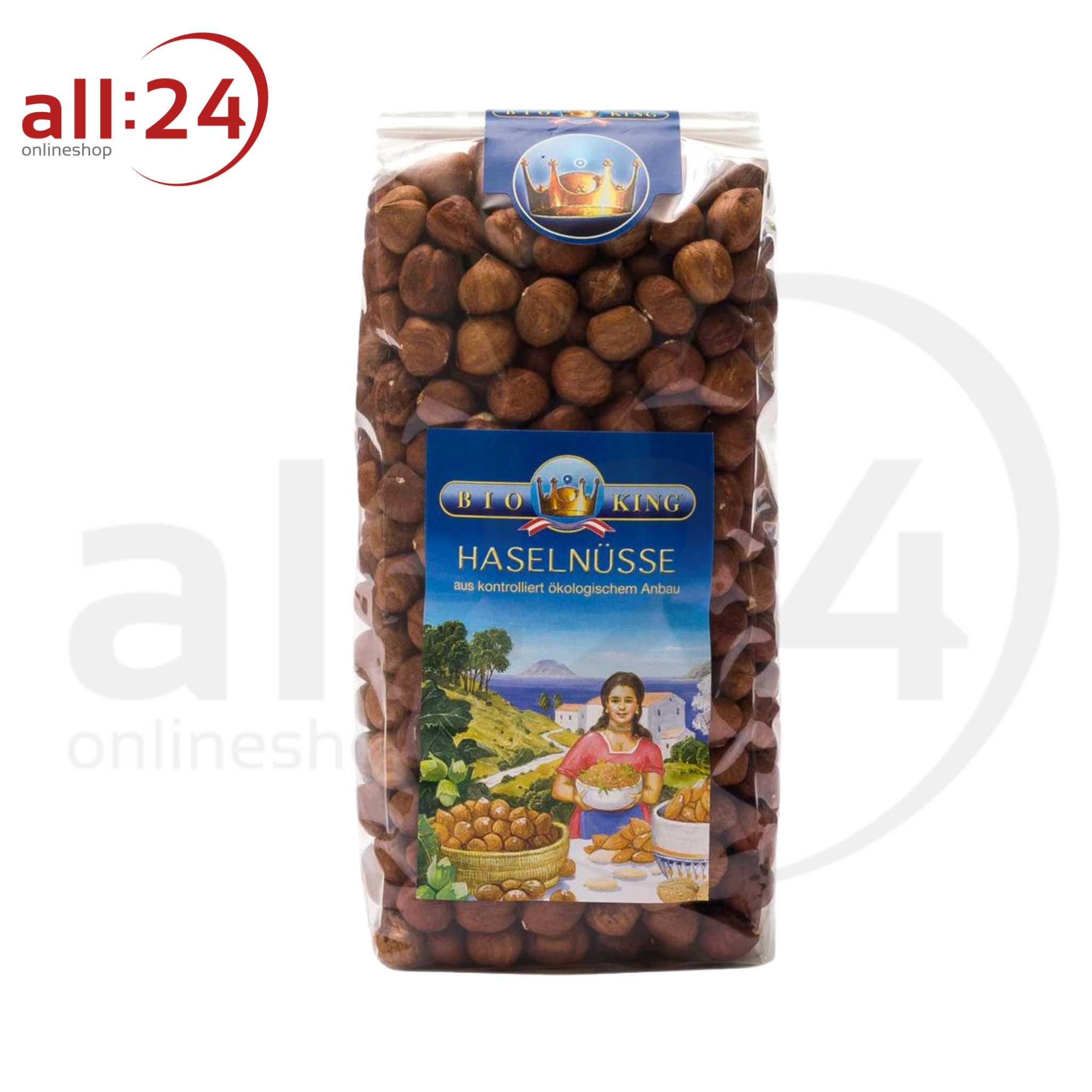 BioKing Bio Haselnüsse, 200g-500g