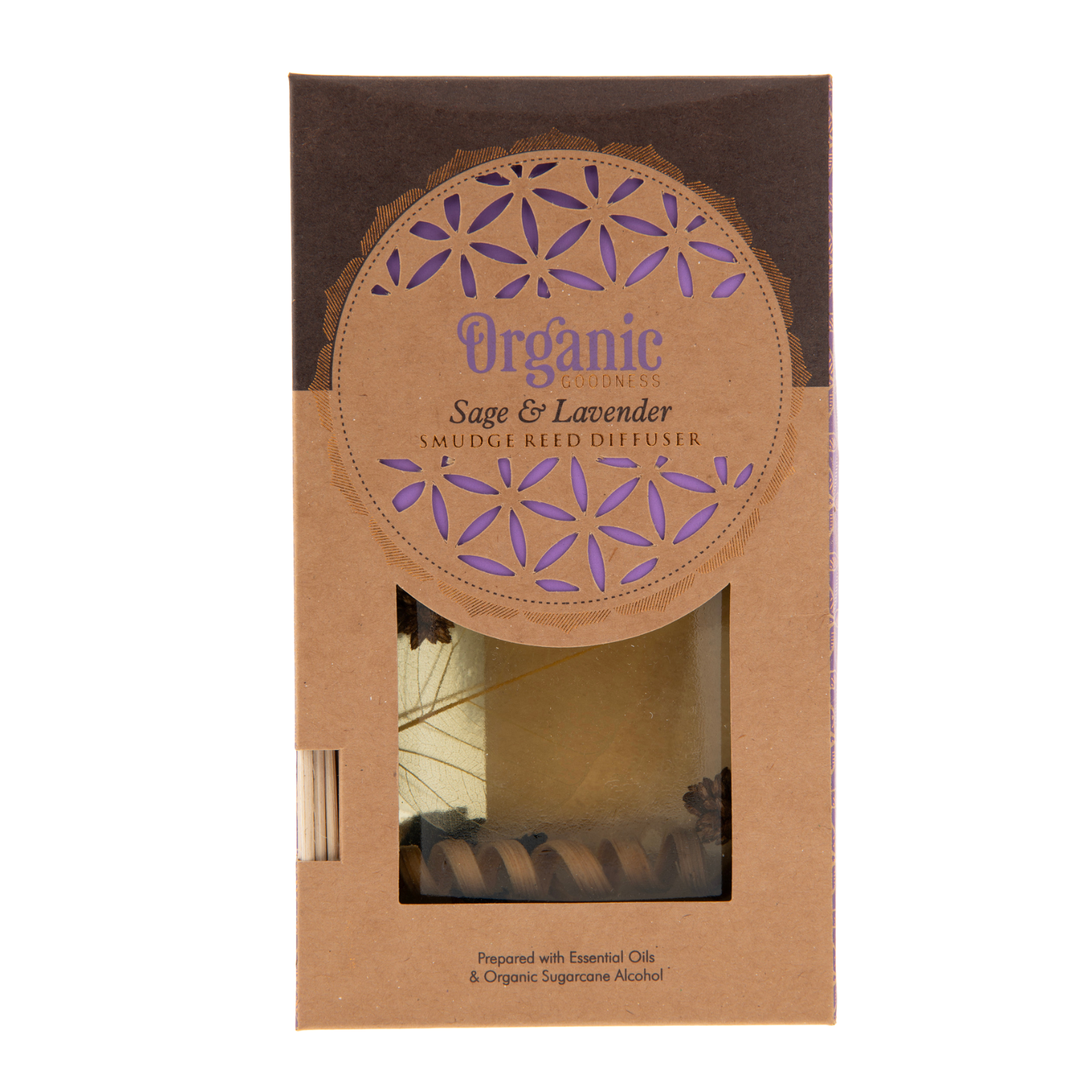BERK Raumduft Salbei und Lavendel Organic Reed Diffuser