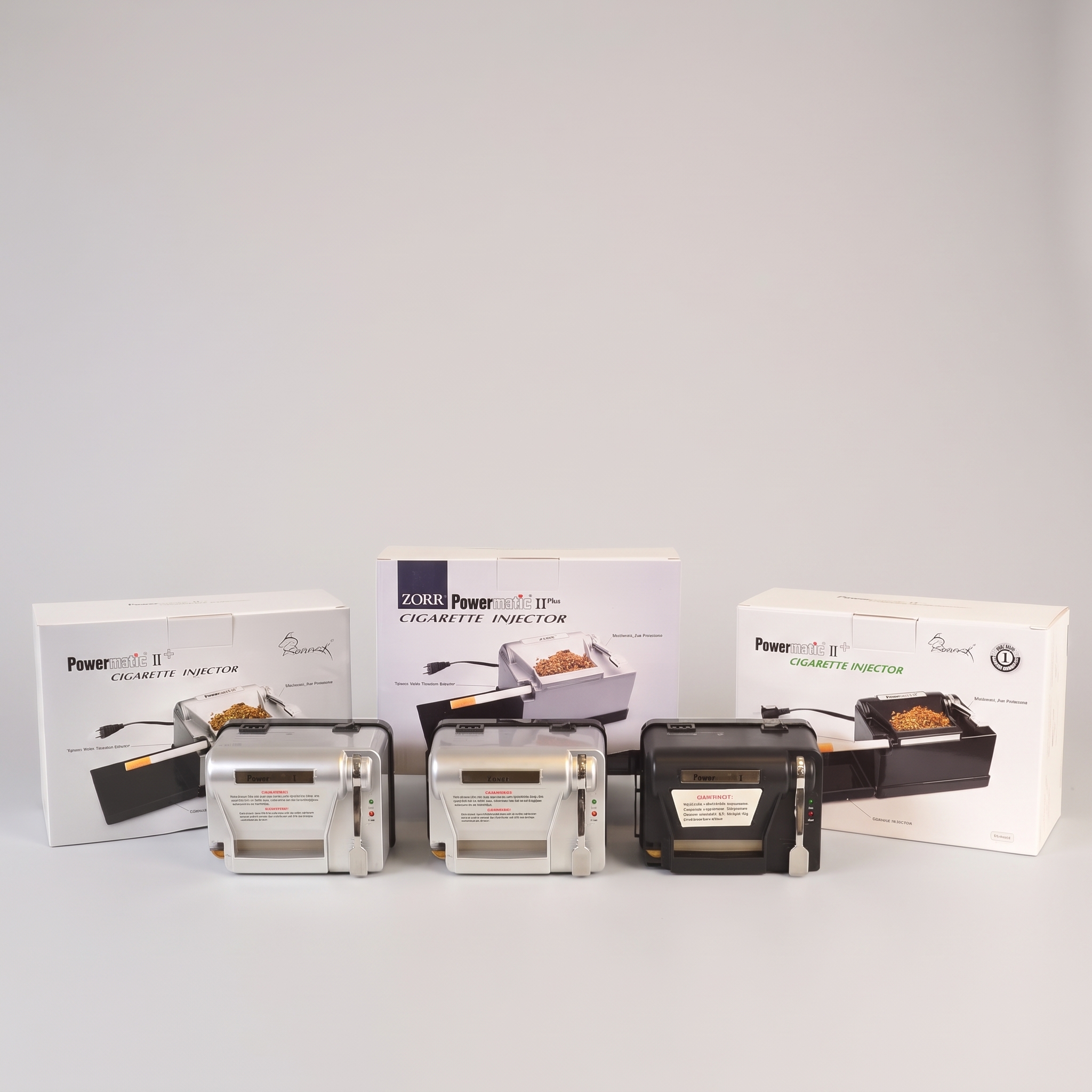 Powermatic 2 + PLUS Silber elektrische Stopfmaschine