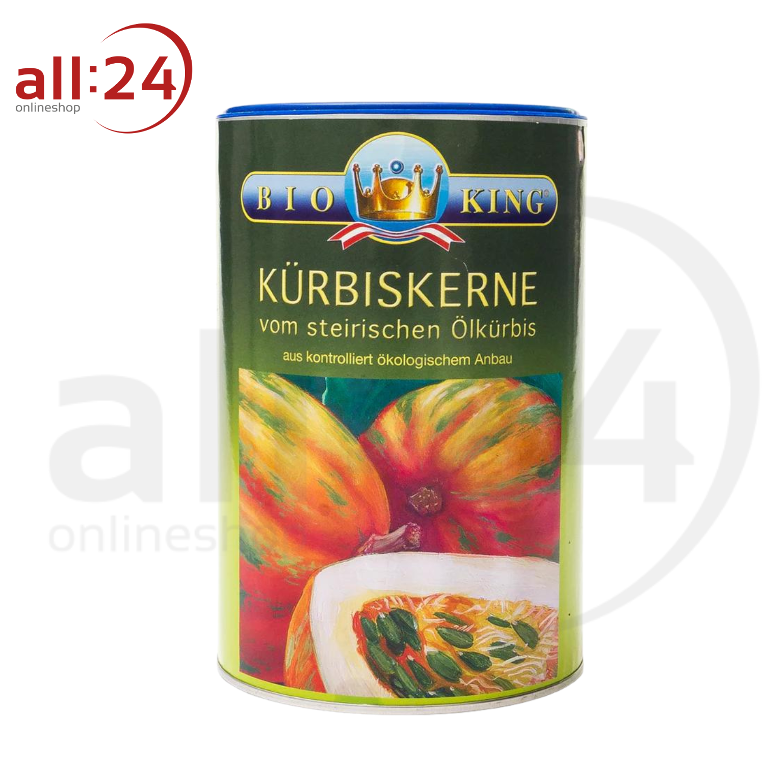 BioKing Bio Kürbiskerne vom Steirischen Ölkürbis Vegan, 250g-1000g