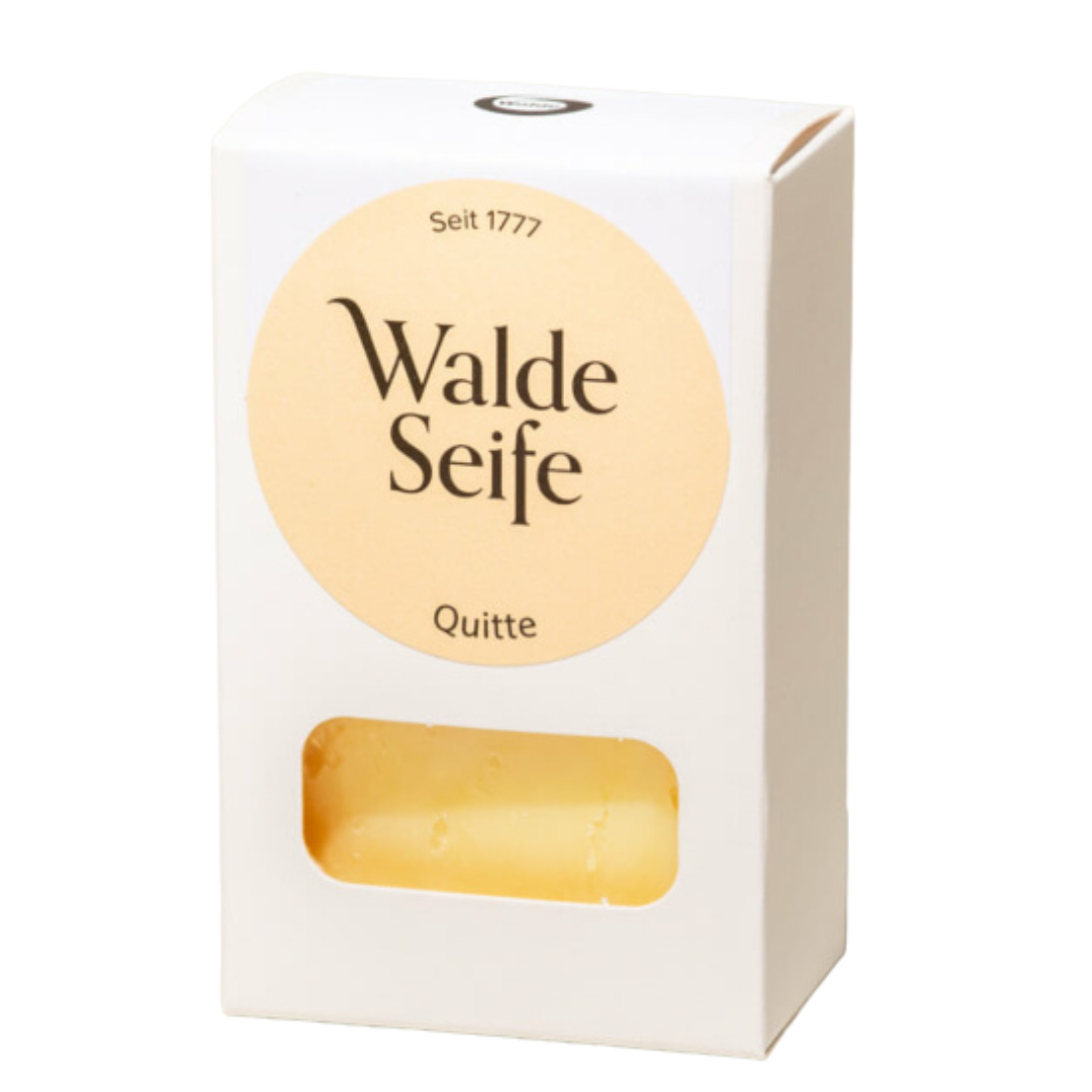 Walde Seifenstück Naturseife Quitte 100g Plastikfrei