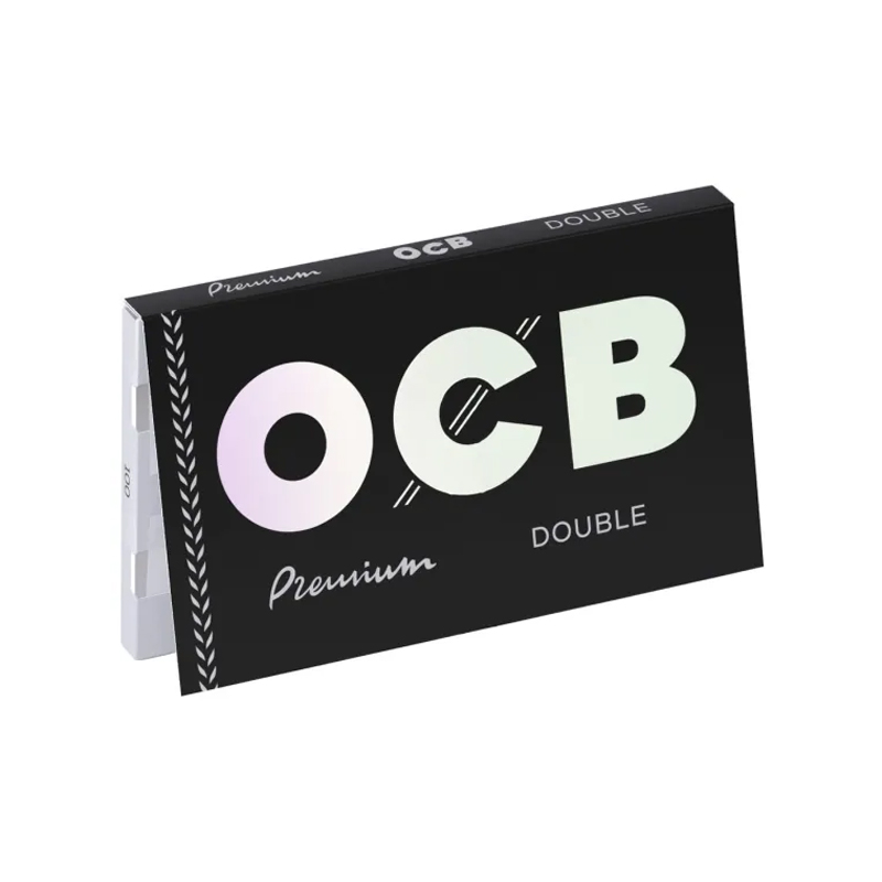OCB Double Zigarettenpapier No. 4 Premium Kurz Box mit 25 Stück