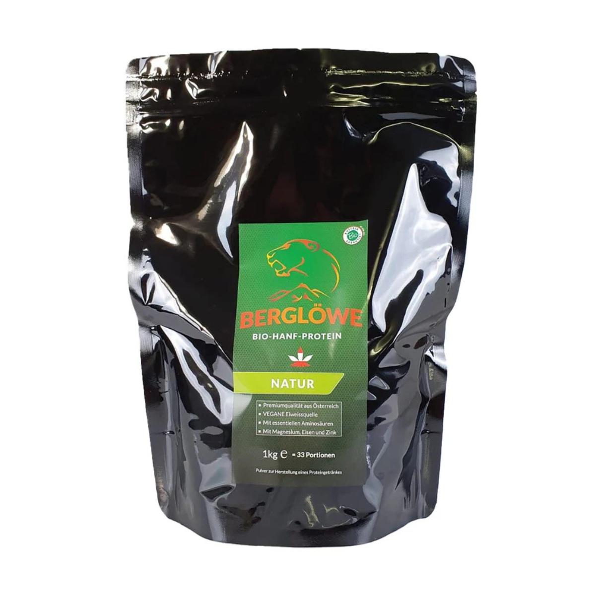 Berglöwe Bio Hanfprotein Natur Vegan