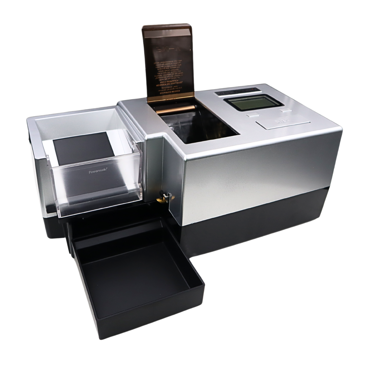 Powermatic 5 + Plus Stopfmaschine Silber