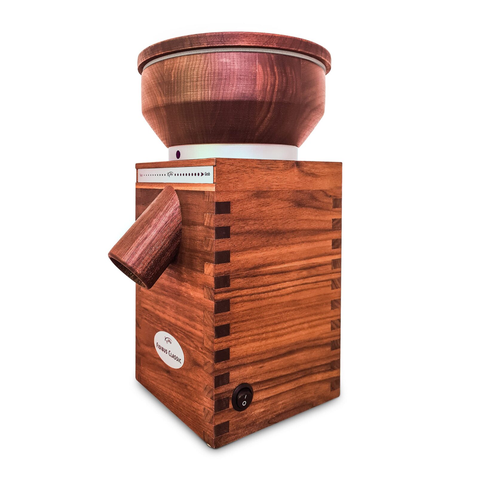 KoMo Fidibus Classic Getreidemühle Schwarznuss Limitiert