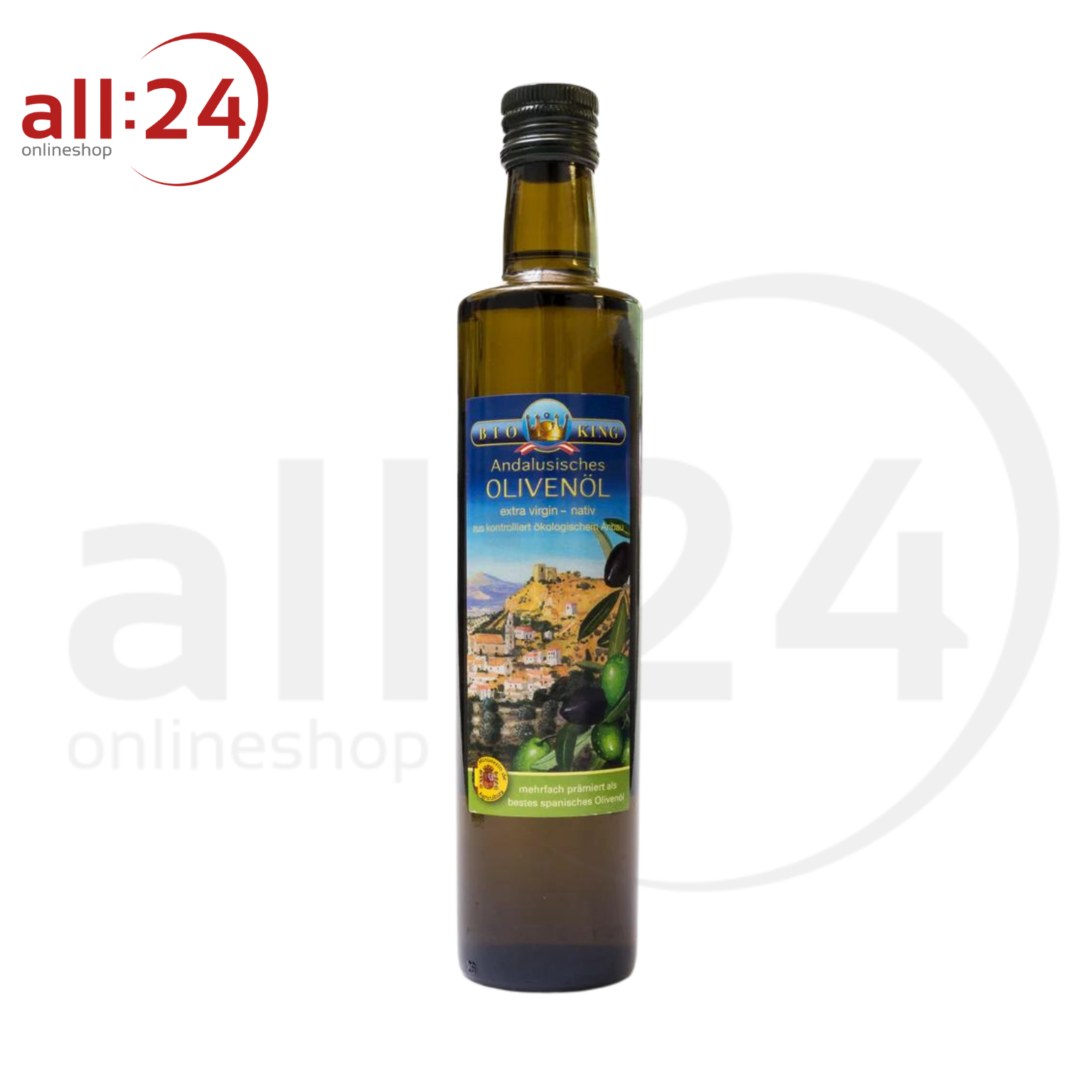 BioKing Bio Olivenöl aus Andalusien, 500ml-5l