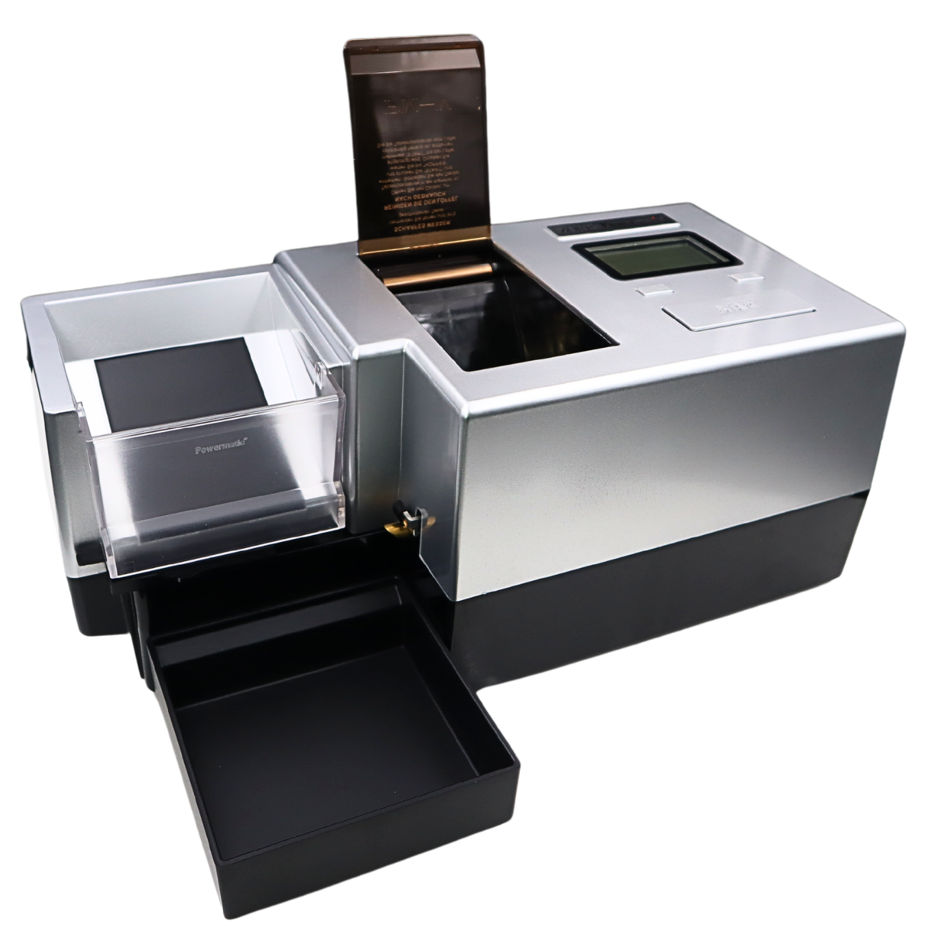 Powermatic 5 - Stopfmaschine Silber