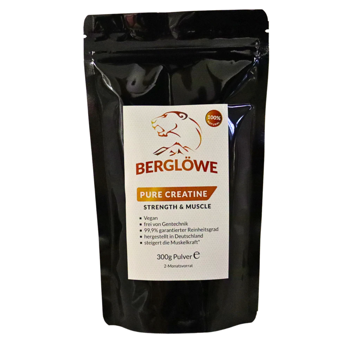 Berglöwe Pure Creatine Pulver 300g