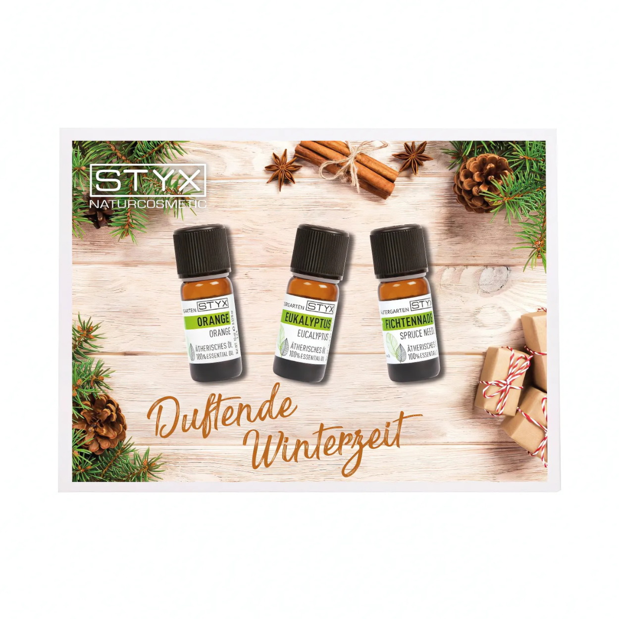 Styx Ätherisches Öl Set Duftende Winterzeit 3 x 10 ml