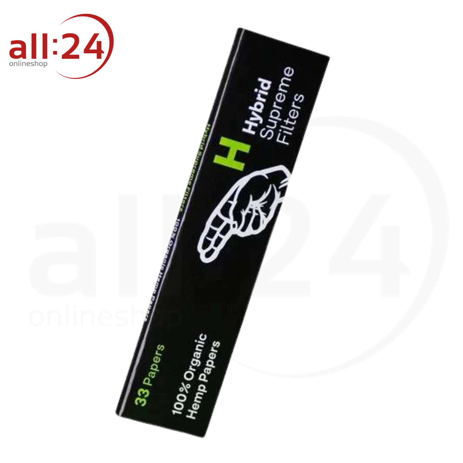 Hybrid Supreme Filter Papers, Box mit 25 Heftchen