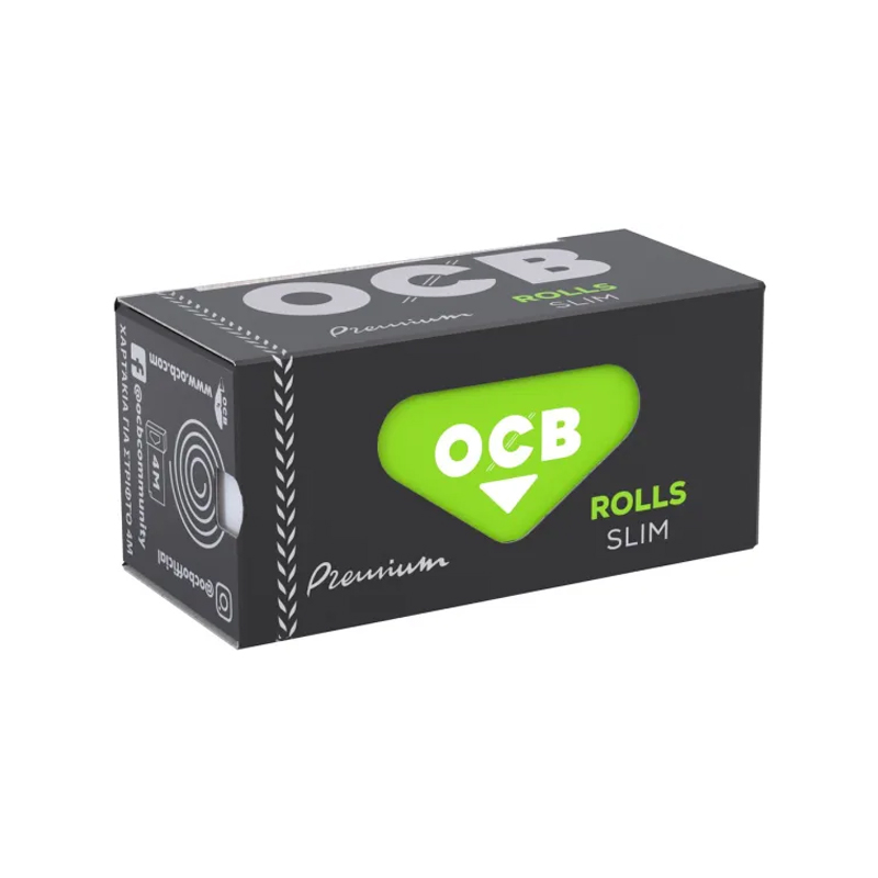 OCB Premium Rolls Slim Zigarettenpapier 4m
