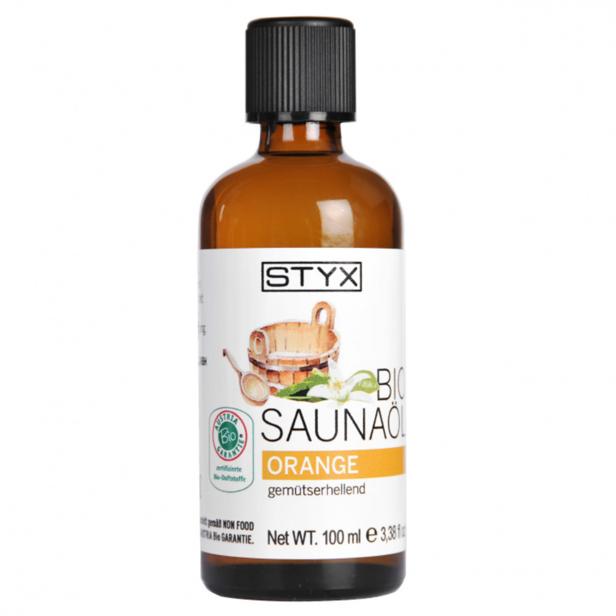 Styx Bio Saunaöl Orange 100 ml