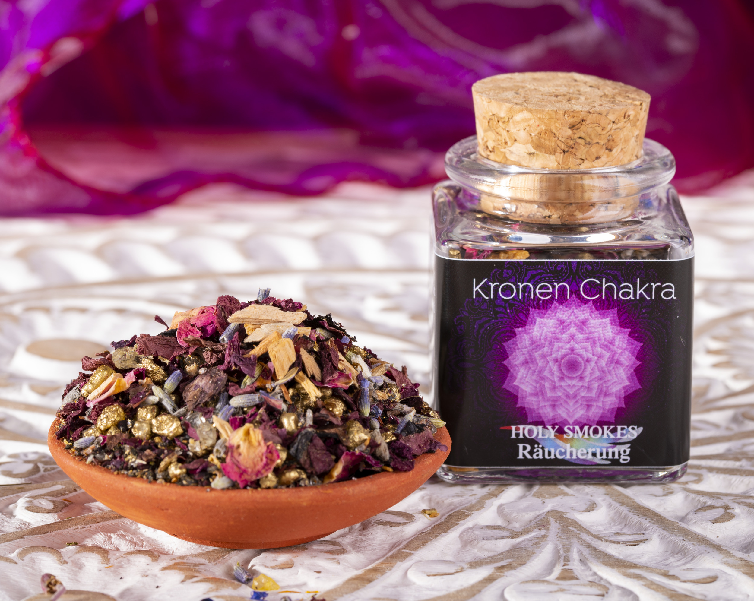 Kronenchakra Chakra Räuchermischung Holy Smokes