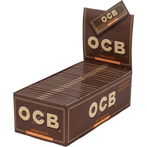 OCB Virgin Single Wide Kurz Zigarettenpapier 50 Stück