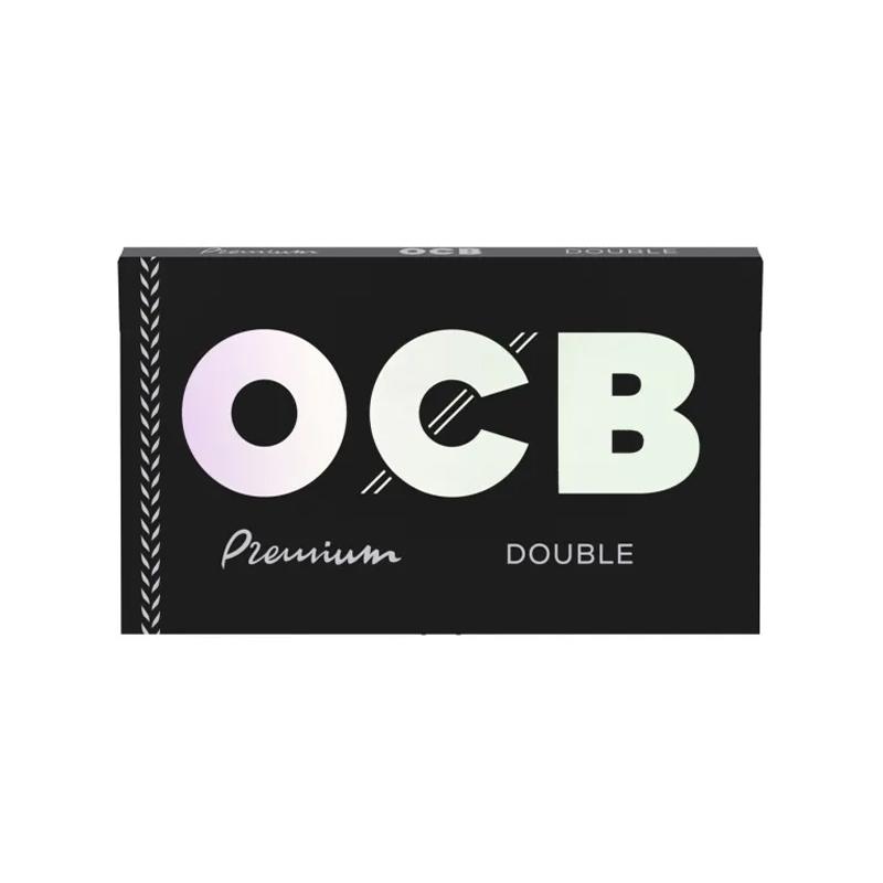 OCB Double Zigarettenpapier No. 4 Premium Kurz Box mit 25 Stück