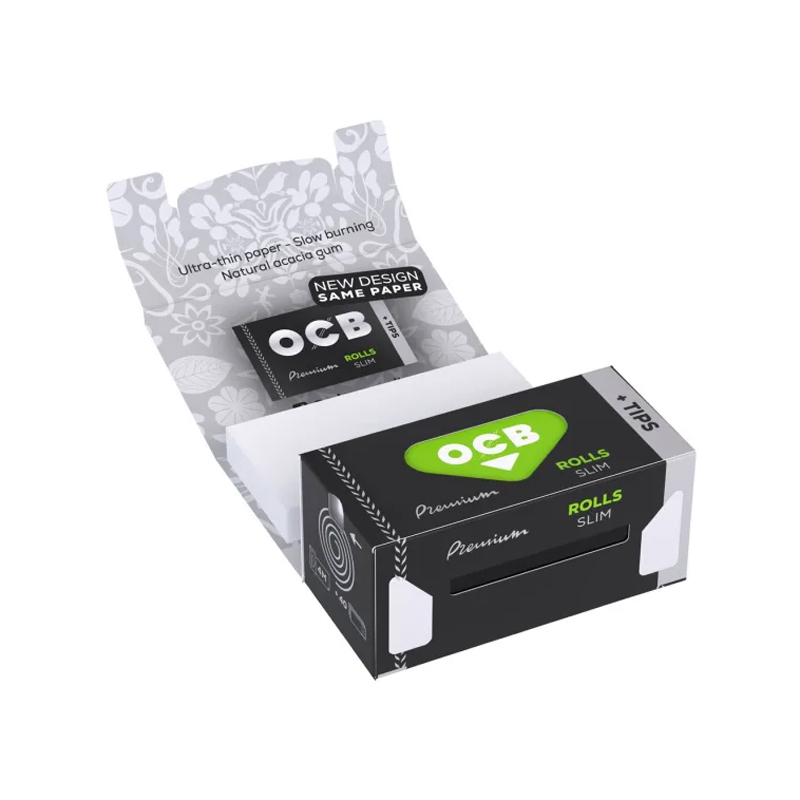 OCB Premium Rolls Zigarettenpapier und Filter Tips 24er Pack