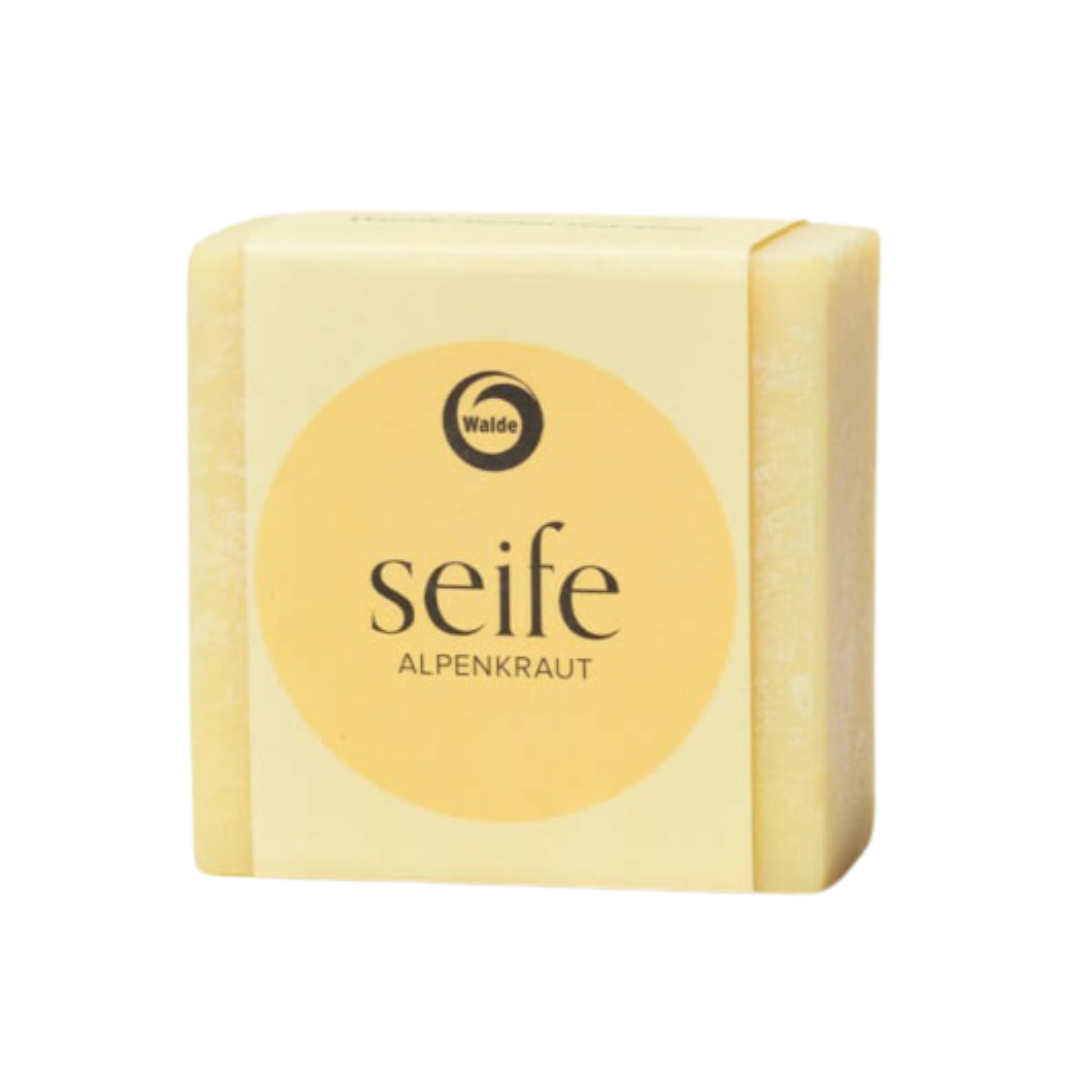 Walde Seifenstück Naturseife Alpenkrautseife 150g