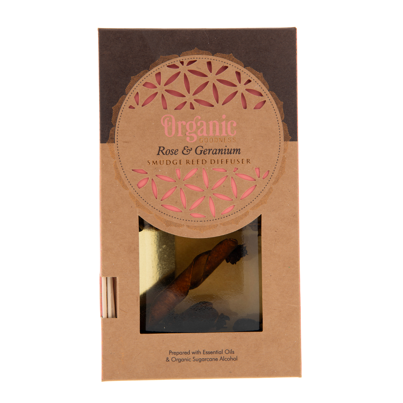 BERK Raumduft Rose und Geranie Organic Reed Diffuser