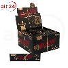 Artikelbild 1 des Artikels “BOX RAW Black Rolling Paper Connoisseur King Size Slim + Tips 24 Stück “