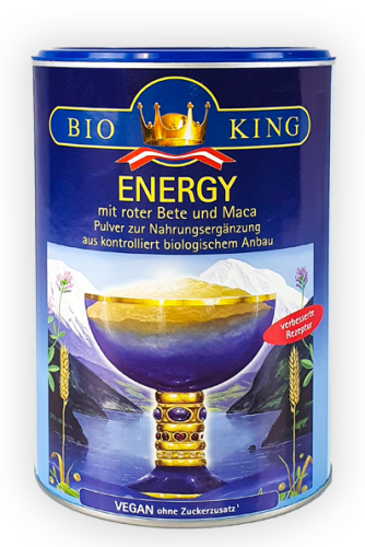 BioKing Bio Energy mit Weizenkeimen Vegan 