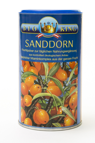 BioKing Bio Sanddorn Fruchtpulver Vegan 