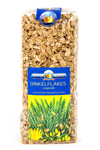 BioKing Bio Dinkelflakes Ungesüßt 