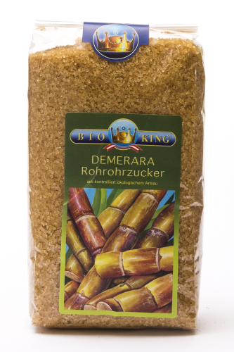 BioKing Bio Demerara Rohrrohrzucker 