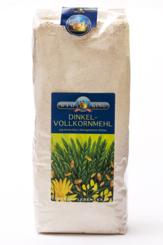 BioKing Bio Dinkelvollkornmehl 