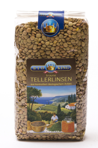 BioKing Bio Tellerlinsen Braun 