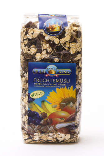BioKing Bio Früchtemüsli Vegan 