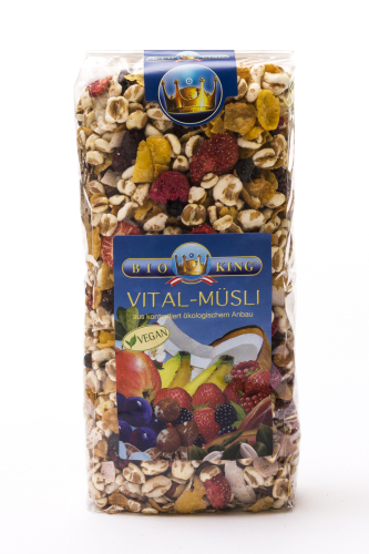 BioKing Bio Vital Müsli Vegan 